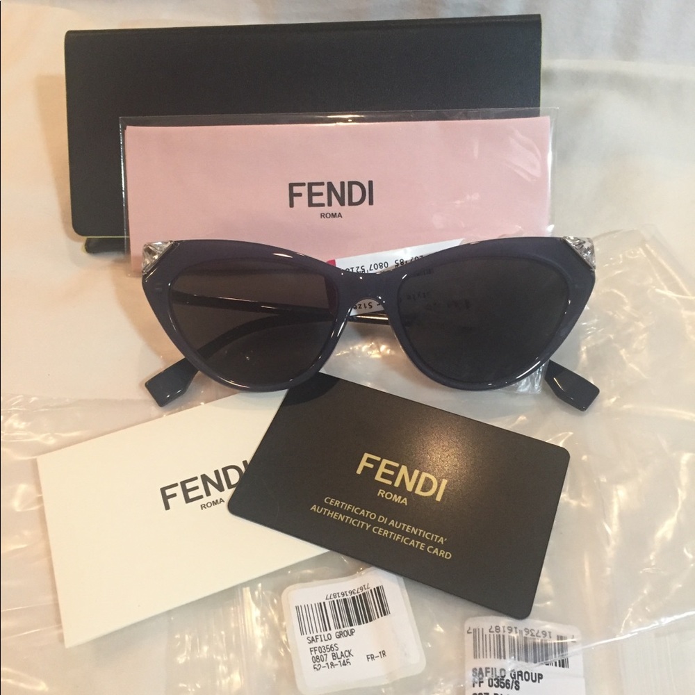 Fendi Cat Eye Sunglasses NWT